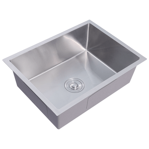 Quadrato Chrome Aço Inox Cuba Cozinha Retangular 60 X 45cm - Levo