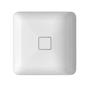 Cuba Slim Branco Embutir Quadrada Mesa 40cm - Deca