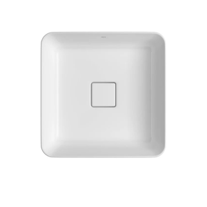 Cuba Slim Branco Sobrepor Quadrada  40,0x40,0x13,5 Cm - Deca