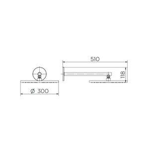 Chuveiro De Parede Docoleden R300 Cromado - Docol