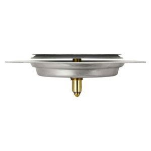 Ralo Click Quadrado Cromado 10x10 - Simmetria