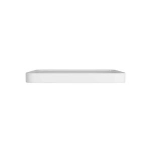 Cuba Slim Branco Sobrepor Quadrada C/ Mesa 40,0x40,0x13,5 Cm - Deca