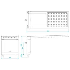 Chuveiro Eletronico Branco Cromado Acqua Storm Ultra 220/7800