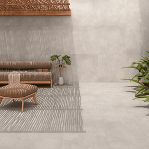 Porcelanato Stratus Grigio Satin Esmaltado Retificado 90,0x90,0 - Biancogres