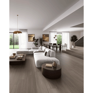 Porcelanato Aveiro Crema Satin  Esmaltado Retificado 26,0x106,0 - Biancogres