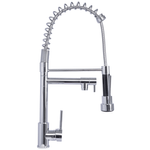 kit cuba cozinha gourmet e valvula com monocomando cromado premium  levo