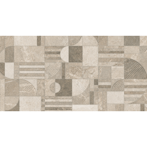 Porcelanato Veneza Acetinado Decor Esmaltado Retificado 62,0x121,0 - Damme