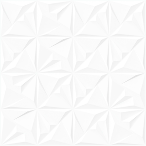 Porcelanato Classic White Decor  Acetinado Relevo Esmaltado Retificado 72x72 - Via Rosa