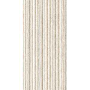 Revestimento Luzzi Beige Plus Acetinado Decor 01811 Esmaltado Retificado 37x74 - Cecafi
