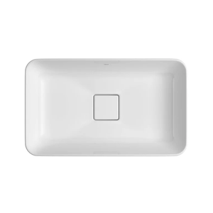 Slim Branco Cuba Sobrepor Retangular 50,0x30,0x13,5 Cm - Deca