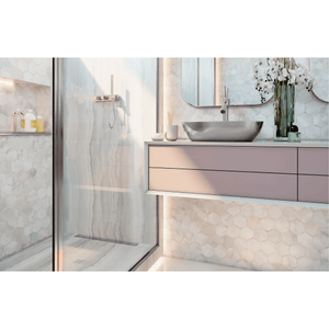 Ralo Linear Elleve Versatile Oculto 50 Cm Com Saída Central - Ralo Linear
