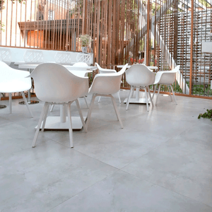 Porcelanato Concreto Aparente Acetinado Esmaltado Retificado 90,0x90,0 - Decortiles