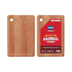 Tabua Retangular Bamboo 30cm X 20cm - Mor