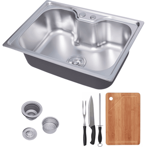 Kit Cuba Gourmet Aço Inox Luxo Com Valvula E Kit Churrasco