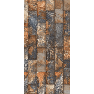 Revestimento Tijolo Corten Decor Esmaltado Retificado 32,0x62,0 - Almeida