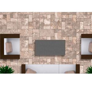 Piso Pedra Esmaltado Retificado 61,5x61,5 - Almeida