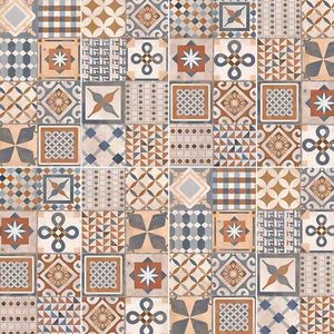 Piso Sintra Decor Acetinado Esmaltado Retificado 42x83 - Almeida