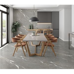 Porcelanato Esmaltado Bronzo Fiorino Acetinado Retificado 62,0x121,0 - Damme