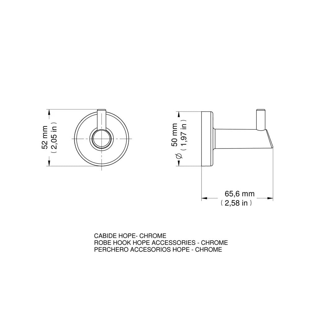 Encontraproduto.com.br - Kit Hope Cromado Basic - Docol
