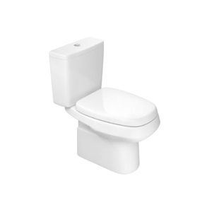 Kit Completo Bacia Com Caixa Acoplada + Complementos Instalação + Assento Termofixo Branco - Deca