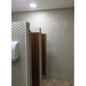 Revestimento Geometrico Bege Brilhante Decor Esmaltado Retificado 32,0x62,0 - Almeida