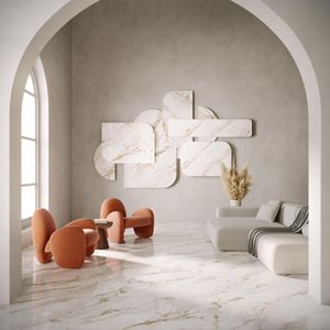 Porcelanato Marmo Perla Satin Acetinado Esmaltado Retificado 120,0x120,0 - Biancogres