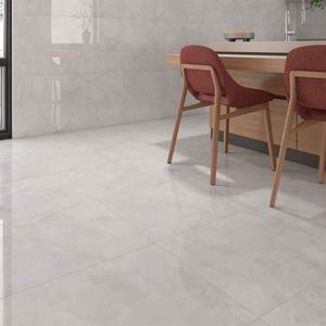 Piso Gran Onix Bianco Polido Pr513000 Esmaltado Retificado 56,0x113,0 - Bellacer