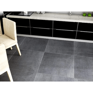 Porcelanato Manhattan Black Acetinado Esmaltado Retificado 84,0x84,0 - Level
