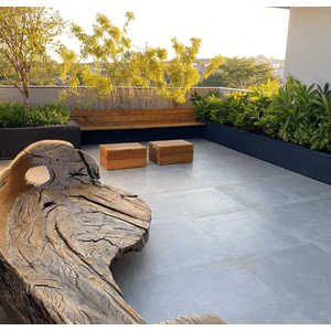Porcelanato Manhattan Grey Rustico Esmaltado Retificado 84,0x84,0 - Level