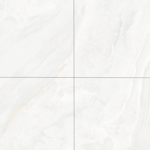 Porcelanato Onix Reale Bianco Lux Esmaltado Retificado 100,0x100,0 - Biancogres
