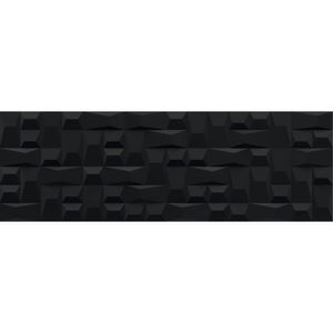 Revestimento 60608 Sensorial Forma Bk Matte Esmaltado Retificado 33,3x100,0 - Portinari