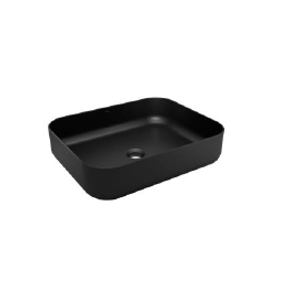 Cuba Quadrada De Apoio Rt2 Retangular Onix 500x400x130mm - Docol