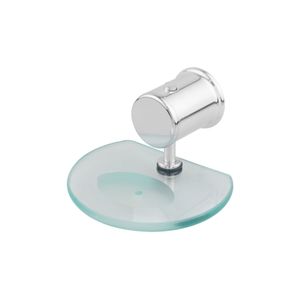 Kit Chrome C/ Saboneteira Vidro Madri - Levo