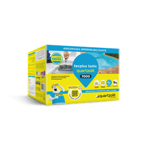 Argamassa Impermeabilizante Tecplus Lastic Para Piscinas 18kg - Quartzolit