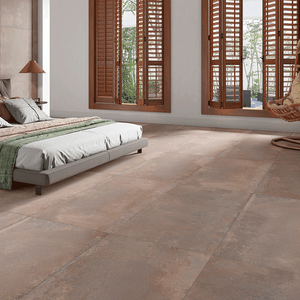 Porcelanato Ar83179 Carmelo Cappuccino Acetinado Retificado 83x83 - Damme