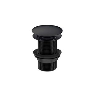 Valvula Black Clique Rodondo P/ Lavat. Mec. Plastico - Levo