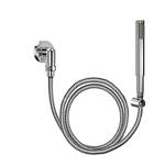 ducha manual com joelho 90 de parede para lavatorio c30 cromado  docol