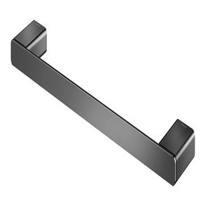 Porta Toalha Rosto 300mm Docolflat Grafite Polido - Docol