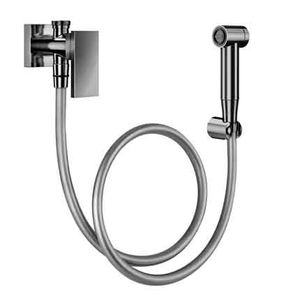 Ducha Higienica Com Registro E Derivacao New Edge Grafite Polido - Docol