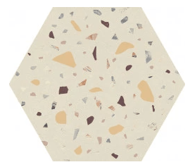 revestimento confete hexa wh mix natural esmaltado bold 174x174  ceusa