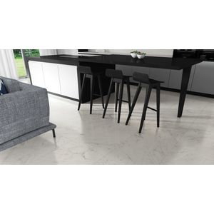 Porcelanato Lumina Carrara Natural Esmaltado Retificado  58,4x117,0 - Portinari