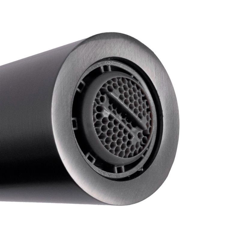 evora grafite monocomando gourmet para cozinha  levo