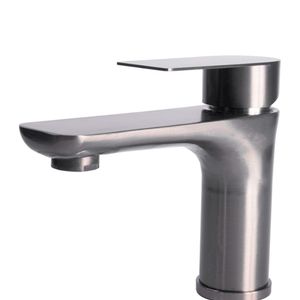 Titanium Grafite Monocomando Lavatorio Mesa Bica Baixa - Levo