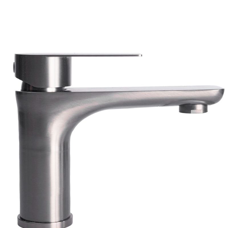 titanium grafite monocomando lavatorio mesa bica baixa  levo