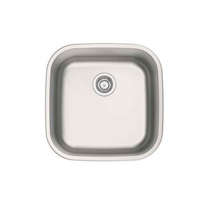 Cuba Sobrepor/embutir C/ Válvula R9 4.1/2  Aria Maxi Inox Acetinado 40,0x40,0x20,0 - Tramontina
