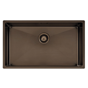 Cuba Quadrum Inox/black 70x40x20,5 - Tramontina