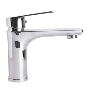 Titanium Chrome Monocomando Lavatorio Mesa Bica Baixa - Levo