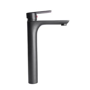 Iron Black Fosco Monocomando Lavatorio Mesa Bica Alta - Levo