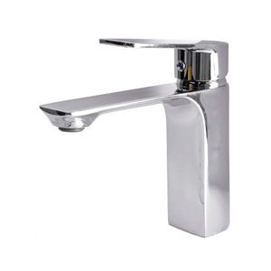 Steel Chrome Monocomando Lavatorio Mesa Bica Baixa - Levo
