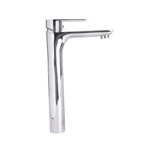 Iron Chrome Monocomando Lavatorio Mesa Bica Alta - Levo